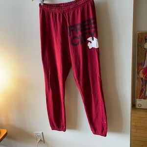 Free city Los angeles red sweats